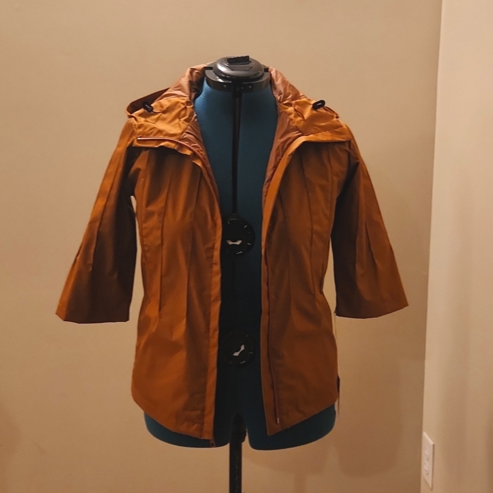 Hard to find ailin soft shell jacket with pleats. NWT
